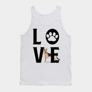 Dog Love - German Shepherd Tank Top